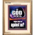 GOD IS FOR US AND WE SHALL NOT FEAR  Church Portrait  GWCOV9861  "18X23"