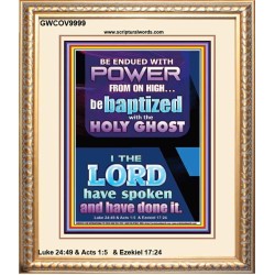 BE ENDUED WITH POWER FROM ON HIGH  Ultimate Inspirational Wall Art Picture  GWCOV9999  "18X23"