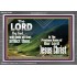 THE LORD WILL UNDO ALL THY AFFLICTIONS  Custom Wall Scriptural Art  GWEXALT10301  "33X25"