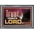 TRUST IN THE NAME OF THE LORD  Unique Scriptural ArtWork  GWEXALT10303  "33X25"