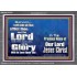 HIS GLORY SHALL BE SEEN UPON YOU  Custom Art and Wall Décor  GWEXALT10315  "33X25"
