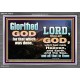 GLORIFIED GOD FOR WHAT HE HAS DONE  Unique Bible Verse Acrylic Frame  GWEXALT10318  
