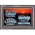 THE FEAR OF THE LORD BEGINNING OF WISDOM  Inspirational Bible Verses Acrylic Frame  GWEXALT10337  "33X25"