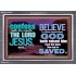 IN CHRIST JESUS IS ULTIMATE DELIVERANCE  Bible Verse for Home Acrylic Frame  GWEXALT10343  "33X25"