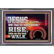 BE MADE WHOLE IN THE MIGHTY NAME OF JESUS CHRIST  Sanctuary Wall Picture  GWEXALT10361  