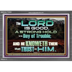 TRY HIM THE LORD IS GOOD ALL THE TIME  Ultimate Power Picture  GWEXALT10383  "33X25"