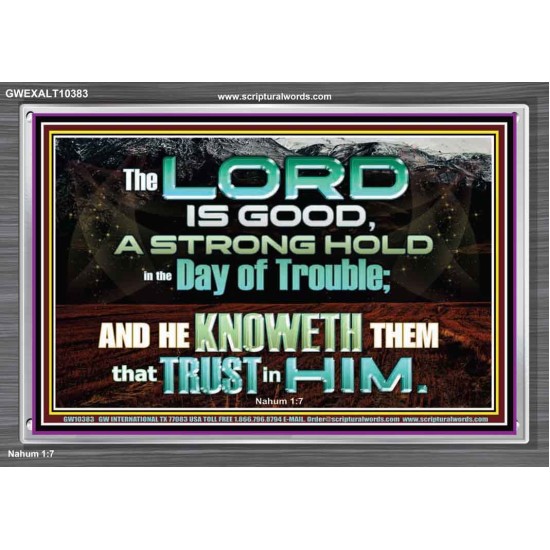 TRY HIM THE LORD IS GOOD ALL THE TIME  Ultimate Power Picture  GWEXALT10383  