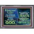 ETERNAL LIFE IS TO KNOW AND DWELL IN HIM CHRIST JESUS  Church Acrylic Frame  GWEXALT10395  "33X25"
