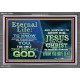 ETERNAL LIFE IS TO KNOW AND DWELL IN HIM CHRIST JESUS  Church Acrylic Frame  GWEXALT10395  