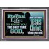 ETERNAL LIFE ONLY THROUGH CHRIST JESUS  Children Room  GWEXALT10396  "33X25"