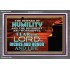 HUMILITY AND RIGHTEOUSNESS IN GOD BRINGS RICHES AND HONOR AND LIFE  Unique Power Bible Acrylic Frame  GWEXALT10427  "33X25"