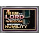 BEFORE HONOUR IS HUMILITY  Scriptural Acrylic Frame Signs  GWEXALT10455  