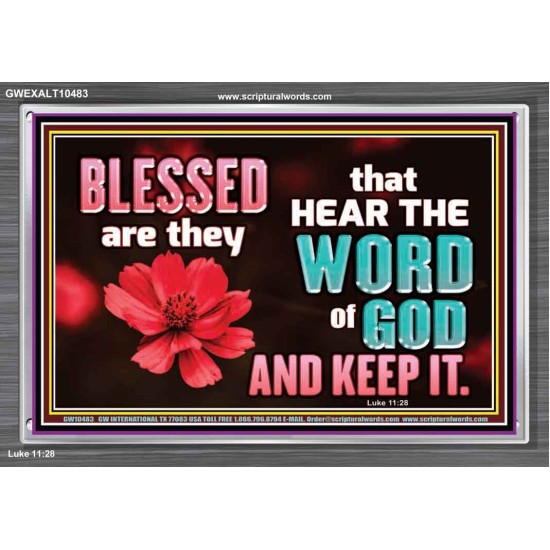 BE DOERS AND NOT HEARER OF THE WORD OF GOD  Bible Verses Wall Art  GWEXALT10483  