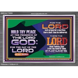 THE DAY OF THE LORD IS AT HAND  Church Picture  GWEXALT10526  "33X25"