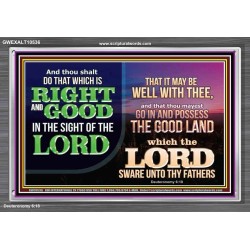 THAT IT MAY BE WELL WITH THEE  Contemporary Christian Wall Art  GWEXALT10536  "33X25"