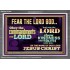 OBEY THE COMMANDMENT OF THE LORD  Contemporary Christian Wall Art Acrylic Frame  GWEXALT10539  "33X25"