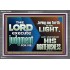 BRING ME FORTH TO THE LIGHT O LORD JEHOVAH  Scripture Art Prints Acrylic Frame  GWEXALT10563  "33X25"