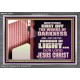 CAST OFF THE WORKS OF DARKNESS  Scripture Art Prints Acrylic Frame  GWEXALT10572  