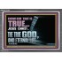 JESUS CHRIST THE TRUE GOD AND ETERNAL LIFE  Christian Wall Art  GWEXALT10581  "33X25"