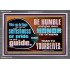 DO NOT ALLOW SELFISHNESS OR PRIDE TO BE YOUR GUIDE  Printable Bible Verse to Acrylic Frame  GWEXALT10638  "33X25"