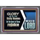 THE HEART OF THEM THAT SEEK THE LORD REJOICE  Righteous Living Christian Acrylic Frame  GWEXALT10657  