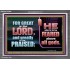 THE LORD IS TO BE FEARED ABOVE ALL GODS  Righteous Living Christian Acrylic Frame  GWEXALT10666  "33X25"