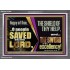 O PEOPLE SAVED BY THE LORD  Children Room Wall Acrylic Frame  GWEXALT10699  "33X25"