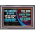 THE ANCIENT OF DAYS WILL NOT SUFFER THY FOOT TO BE MOVED  Scripture Wall Art  GWEXALT10728  "33X25"