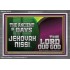 THE ANCIENT OF DAYS JEHOVAHNISSI THE LORD OUR GOD  Scriptural Décor  GWEXALT10731  "33X25"