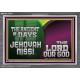 THE ANCIENT OF DAYS JEHOVAHNISSI THE LORD OUR GOD  Scriptural Décor  GWEXALT10731  