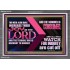 THE MEEK ALSO SHALL INCREASE THEIR JOY IN THE LORD  Scriptural Décor Acrylic Frame  GWEXALT10735  "33X25"