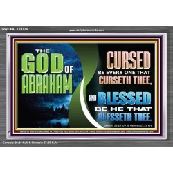 BLESSED BE HE THAT BLESSETH THEE  Religious Wall Art   GWEXALT10776  "33X25"