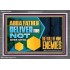 DELIVER ME NOT OVER UNTO THE WILL OF MINE ENEMIES  Children Room Wall Acrylic Frame  GWEXALT12024  "33X25"