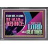 THE LORD WILL DO GREAT THINGS  Eternal Power Acrylic Frame  GWEXALT12031  "33X25"