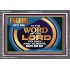 THE WORD OF THE LORD IS FOREVER SETTLED  Ultimate Inspirational Wall Art Acrylic Frame  GWEXALT12035  "33X25"