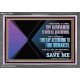 THIS DAY ACCORDING TO THY ORDINANCE O LORD SAVE ME  Children Room Wall Acrylic Frame  GWEXALT12042  