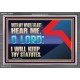 WITH MY WHOLE HEART I WILL KEEP THY STATUTES O LORD  Wall Art Acrylic Frame  GWEXALT12049  