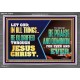 LET GOD IN ALL THINGS BE GLORIFIED THROUGH JESUS CHRIST  Christian Wall Décor  GWEXALT12070  