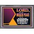 THE LORD WILL ORDAIN PEACE FOR US  Large Wall Accents & Wall Acrylic Frame  GWEXALT12113  "33X25"