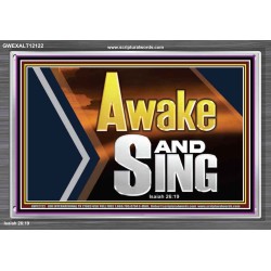 AWAKE AND SING  Affordable Wall Art  GWEXALT12122  "33X25"