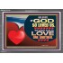 BELOVED IF GOD SO LOVED US  Custom Biblical Paintings  GWEXALT12130  "33X25"