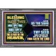 IN BLESSING I WILL BLESS THEE  Unique Bible Verse Acrylic Frame  GWEXALT12150  