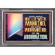 THOU SHALT NOT LIE WITH MANKIND AS WITH WOMANKIND IT IS ABOMINATION  Bible Verse for Home Acrylic Frame  GWEXALT12169  