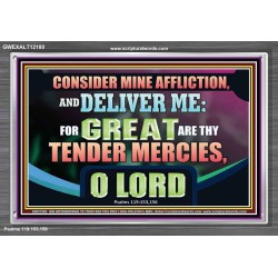 GREAT ARE THY TENDER MERCIES O LORD  Unique Scriptural Picture  GWEXALT12180  "33X25"
