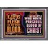 AVAILETH THYSELF WITH THE PRECIOUS BLOOD OF CHRIST  Children Room  GWEXALT12375  "33X25"