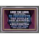 HE PRESERVETH THE SOULS OF HIS SAINTS  Ultimate Power Acrylic Frame  GWEXALT12380  