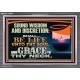 SOUND WISDOM AND DISCRETION SHALL BE LIFE UNTO THY SOUL  Children Room Wall Acrylic Frame  GWEXALT12407  