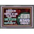 CHOSEN ACCORDING TO THE PURPOSE OF GOD THE FATHER THROUGH SANCTIFICATION OF THE SPIRIT  Church Acrylic Frame  GWEXALT12432  "33X25"