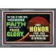 YOUR GENUINE FAITH WILL RESULT IN PRAISE GLORY AND HONOR  Children Room  GWEXALT12433  