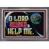 O LORD AWAKE TO HELP ME  Christian Quote Acrylic Frame  GWEXALT12718  "33X25"